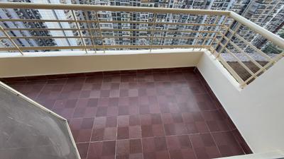 Balcony Image of 1320 Sq.ft 2.5 BHK Apartment / Flat for sale in Supertech Livingston, Crossings Republik Ghaziabad for Rs. 9100000