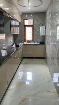 Kitchen Image of 1400 Sq.ft 2 BHK Builder Floor for rent in Sector 23 Gurgaon for Rs. 42000