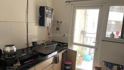 Kitchen Image of 1500 Sq.ft 3 BHK Apartment / Flat for rent in Godrej Infinity, Mundhwa Pune for Rs. 45000