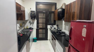 Kitchen Image of 1350 Sq.ft 3 BHK Apartment / Flat for sale in Omega City, Bhago Majra Mohali for Rs. 8800000