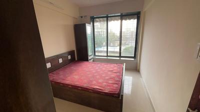 Bedroom Image of 900 Sq.ft 2 BHK Apartment / Flat for rent in CIDCO Fam CHS, Kopar Khairane Navi Mumbai for Rs. 50000