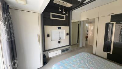 Bedroom Image of 1050 Sq.ft 3 BHK Apartment / Flat for rent in Prem Tower, Goregaon West Mumbai for Rs. 100000