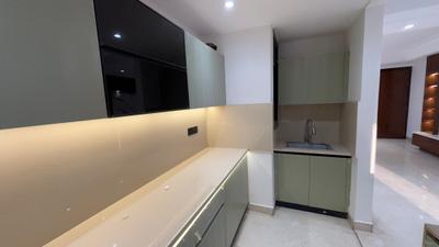 Kitchen Image of 1395 Sq.ft 3 BHK Apartment / Flat for sale in Satbari New Delhi for Rs. 12000000