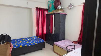 Bedroom Image of 850 Sq.ft 2 BHK Apartment / Flat for rent in Shiv Divine Dew, Rahatani Pune for Rs. 25000