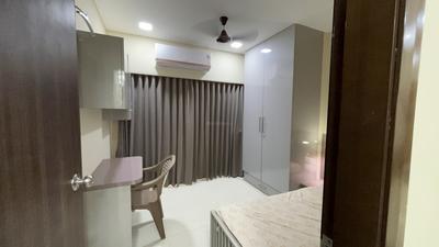 Bedroom Image of 1500 Sq.ft 3 BHK Apartment / Flat for rent in Adani Amogha, Shantigram Ahmedabad for Rs. 45000