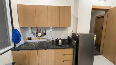 Kitchen Image of 1500 Sq.ft 1 BHK Builder Floor for rent in Scheme No 114 Indore for Rs. 24000