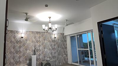 Living Room Image of 1350 Sq.ft 3 BHK Apartment / Flat for rent in ABA Cleo County, Sector 121 Noida for Rs. 53000