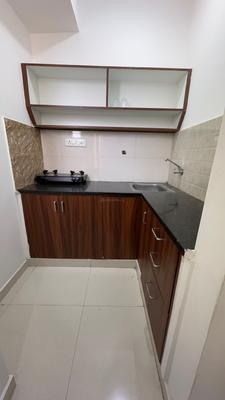 Kitchen Image of 580 Sq.ft 1 BHK Apartment / Flat for rent in S.G. Palya Bengaluru for Rs. 24999