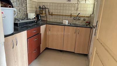 Kitchen Image of 614 Sq.ft 1 BHK Apartment / Flat for rent in Maxblis Grand Kingston, Sector 75 Noida for Rs. 30000