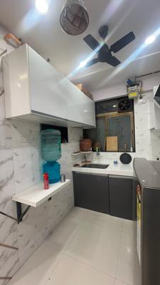 Kitchen Image of 500 Sq.ft 1 BHK Apartment / Flat for sale in Chandak Nischay, Dahisar East Mumbai for Rs. 10500000