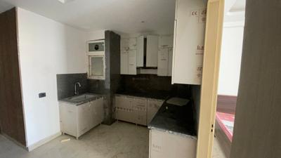 Kitchen Image of 990 Sq.ft 3 BHK Builder Floor for rent in Satbari New Delhi for Rs. 45000