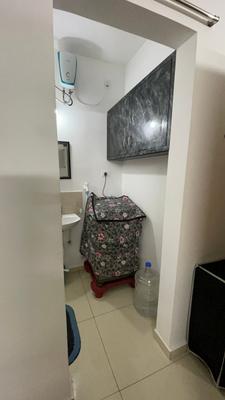 Bathroom Image of 315 Sq.ft 1 RK Apartment / Flat for rent in Urbanrise Revolution One, Padur Chennai for Rs. 18500