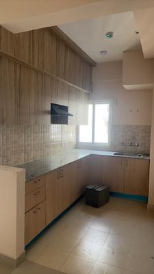 Kitchen Image of 1215 Sq.ft 3 BHK Apartment / Flat for rent in Amrapali Dream Valley 2, Noida Extension Greater Noida for Rs. 20500