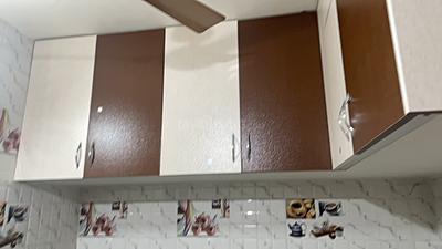 Kitchen Image of 550 Sq.ft 1 BHK Builder Floor for rent in Hansol Ahmedabad for Rs. 14500
