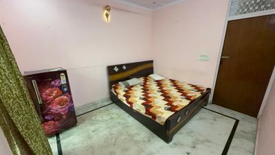 Bedroom Image of 340 Sq.ft 1 BHK Independent House for rent in Patel Nagar New Delhi for Rs. 22000