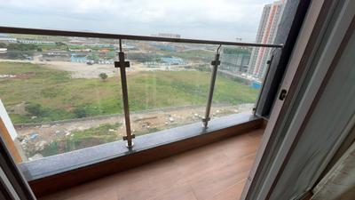 Balcony Image of 810 Sq.ft 2 BHK Duplex for rent in Gera World Of Joy, Upper Kharadi Pune for Rs. 40000