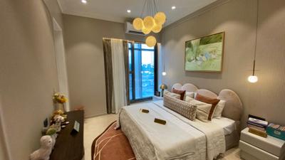 Bedroom Image of 1050 Sq.ft 3 BHK Apartment / Flat for sale in Ajmera Manhattan, Wadala East Mumbai for Rs. 40500000