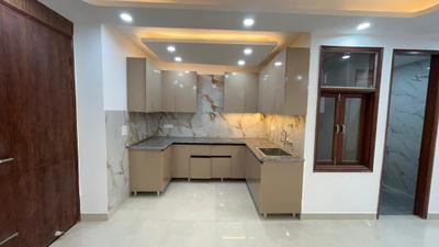 Kitchen Image of 1000 Sq.ft 3 BHK Builder Floor for sale in Rajpur Khurd Extension New Delhi for Rs. 7000000