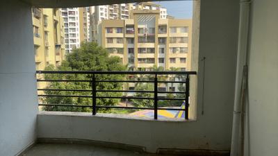 Balcony Image of 1350 Sq.ft 3 BHK Apartment / Flat for rent in Chirag Grande View 7, Ambegaon Budruk Pune for Rs. 35000