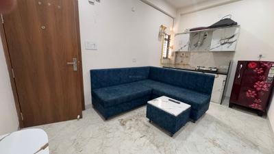 Living Room Image of 1500 Sq.ft 1 BHK Apartment / Flat for rent in Vijay Nagar Indore for Rs. 21000