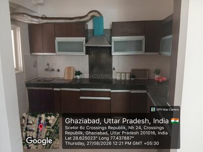Kitchen Image of 1685 Sq.ft 3 BHK Apartment / Flat for sale in Exotica Eastern Court, Crossings Republik Ghaziabad for Rs. 11700000
