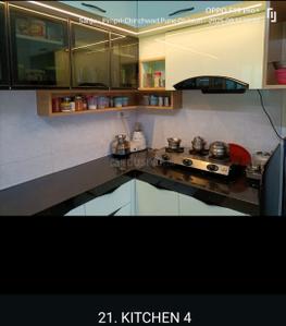 Kitchen Image of 710 Sq.ft 1 BHK Apartment / Flat for sale in Sai Ellouera, Wakad Pune for Rs. 6500000