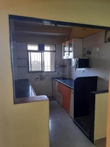 Kitchen Image of 625 Sq.ft 1 BHK Apartment / Flat for sale in Rajhans Kshitij Iris Wing E F G, Vasai West Vasai for Rs. 5300000
