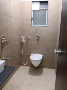 Common Bathroom Image of 707 Sq.ft 1 BHK Apartment / Flat for sale in Arihant Balaji Serenity, Mira Road East Mira Bhayandar for Rs. 6777000