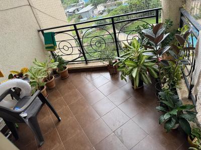 Balcony Image of 1250 Sq.ft 3 BHK Apartment / Flat for rent in Bramha Skycity, Dhanori Pune for Rs. 42000