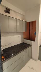 Kitchen Image of 300 Sq.ft 1 RK Builder Floor for rent in IDA Scheme No 134 Indore for Rs. 14000