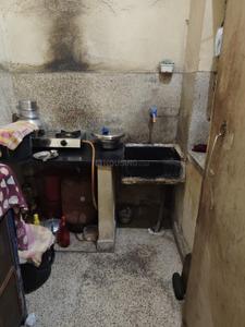 Kitchen Image of 350 Sq.ft 1 BHK Apartment / Flat for sale in Paschim Barisha Kolkata for Rs. 1250000