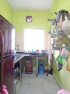 Kitchen Image of 1510 Sq.ft 3 BHK Builder Floor for sale in Nayabad Kolkata for Rs. 5600000