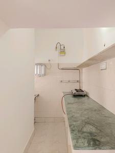 Kitchen Image of 500 Sq.ft 1 RK Builder Floor for rent in Pitampura New Delhi for Rs. 18000