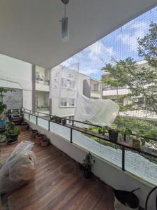 Balcony Image of 1394 Sq.ft 3 BHK Apartment / Flat for rent in Essem Poetree, KPC Layout Bengaluru for Rs. 52000