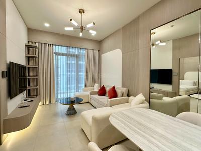 Living Room Image of 732 Sq.ft 1 BHK Apartment / Flat for sale in Jumeirah Village Dubai for Rs. 31188042