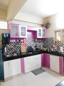 Kitchen Image of 1200 Sq.ft 2 BHK Apartment / Flat for sale in Hitech City Hyderabad for Rs. 9000000