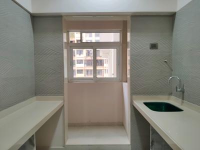 Kitchen Image of 950 Sq.ft 2 BHK Apartment / Flat for sale in Dosti West County, Thane West Thane for Rs. 13700000