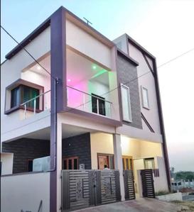 Image of 900 Sq.ft 3 BHK Independent House for sale in Veerapandi Pirivu, Coimbatore for Rs. 6400000