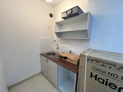 Kitchen Image of 701 Sq.ft 1 BHK Apartment / Flat for rent in BTM Layout Bengaluru for Rs. 28999