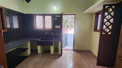 Kitchen Image of 1200 Sq.ft 3 BHK Independent House for rent in Sahakara Nagar Bengaluru for Rs. 30000