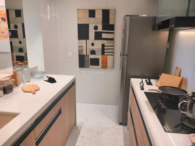 Kitchen Image of 885 Sq.ft 3 BHK Apartment / Flat for sale in Chandak Highscape City, Chembur Mumbai for Rs. 24500000