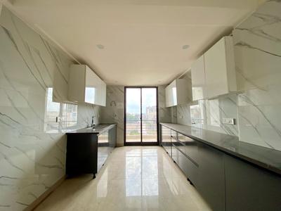 Kitchen Image of 1650 Sq.ft 3 BHK Apartment / Flat for sale in Kishanpura Zirakpur for Rs. 8499999