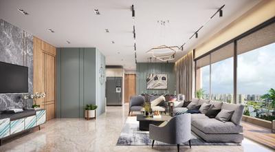 Hall Image of 2100 Sq.ft 3.5 BHK Apartment / Flat for sale in Swastik Spinoza Enclave, Althan Surat for Rs. 9900000