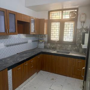 Kitchen Image of 2150 Sq.ft 3 BHK Apartment / Flat for rent in Naval Technical Officers Apartment, Sector 22 Dwarka New Delhi for Rs. 50000