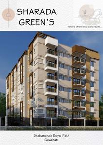 Floor Plan Image of 1444 Sq.ft 3 BHK Apartment / Flat for sale in Sharada Greens, Ahom Gaon Guwahati for Rs. 7620000