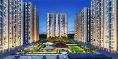 Image of 1650 Sq.ft 3 BHK Apartment / Flat for sale in VTP Township Codename Pegasus , Kharadi, Pune for Rs. 12600000