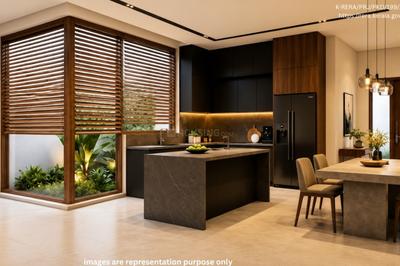 Kitchen Image of 1500 Sq.ft 3 BHK Independent House for sale in Aluva Kochi for Rs. 7000000
