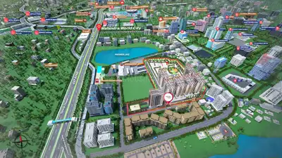 Image of 648 Sq.ft 1 BHK Apartment / Flat for sale in Urbanrise Spring Tide, Chettipunyam, Chennai for Rs. 4325000