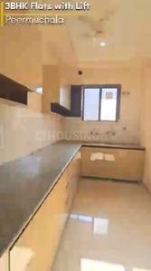 Kitchen Image of 1320 Sq.ft 3 BHK Builder Floor for rent in Peer Muchalla Zirakpur for Rs. 20000