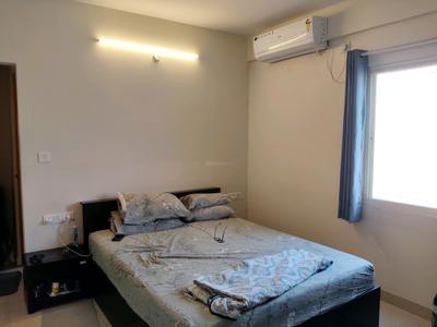 Bedroom Image of 750 Sq.ft 1 BHK Independent House for rent in Domlur Layout Bengaluru for Rs. 27000